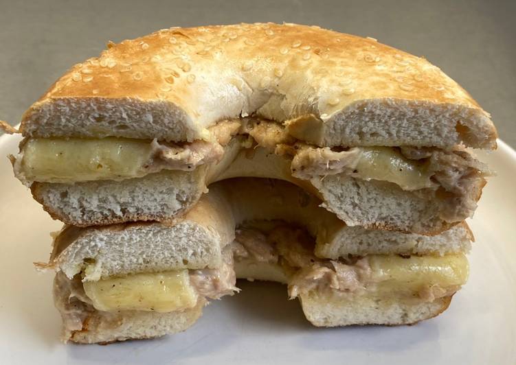 Simple Way to Prepare Any-night-of-the-week Deany&#39;s bagel tuna melt