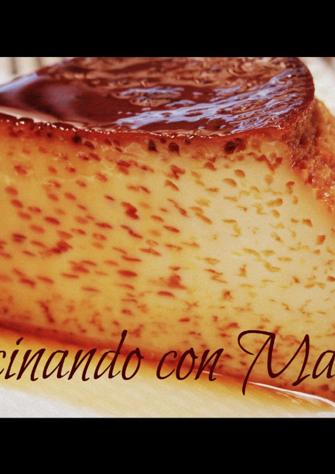 Una foto de Flan de Huevo Casero Paso a Paso