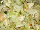 Sayur Sawi Campur Tahu