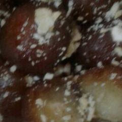 A picture of Homemade gulabjamun.