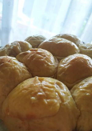 Foto resep Roti sobek ekonomis 1 telur [rebake resep mba Fitri Sasmaya]