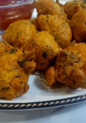 A picture of Vegetable Pakora🥙🍽️.