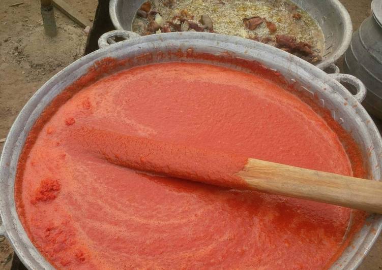 How to Prepare Appetizing Tomato paste This is A Recipe That Has Been Tested  From Best My Grandma's Recipe !!