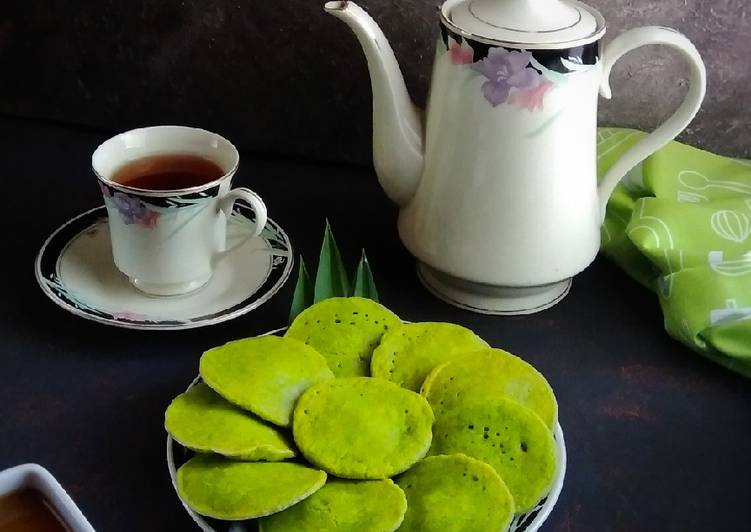 komposisi membuat SURABI RENGASDENGKLOK KINCA DURIAN #BandungRecook2_CoryRahmaniah yang enak