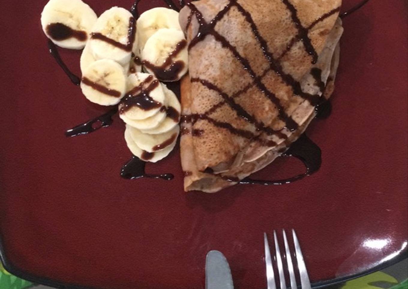 Crepes de chocolate