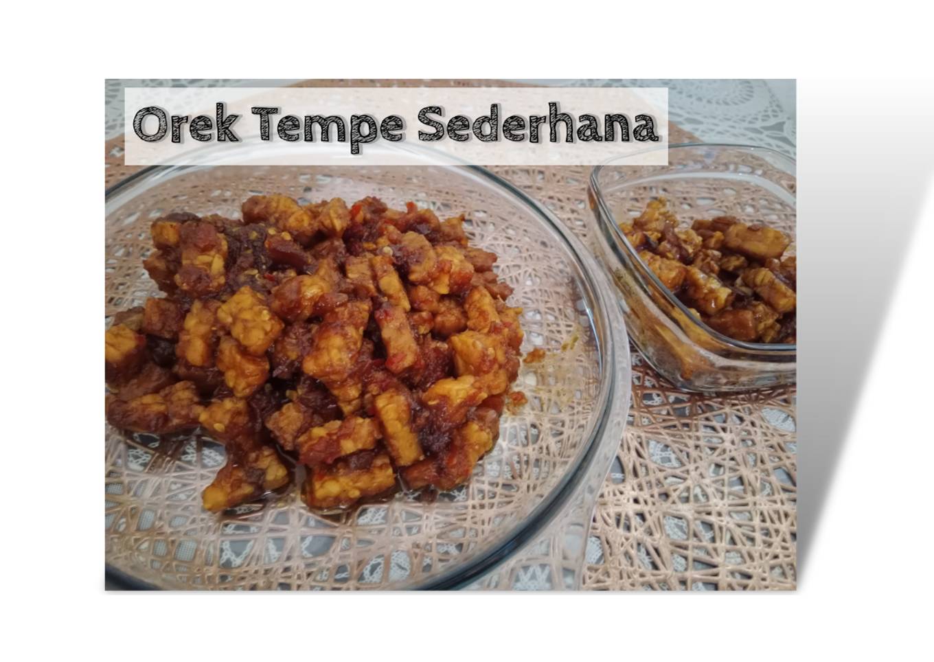 Orek Tempe Sederhana