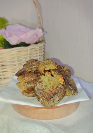Foto resep Crispy Smashed Potatoes