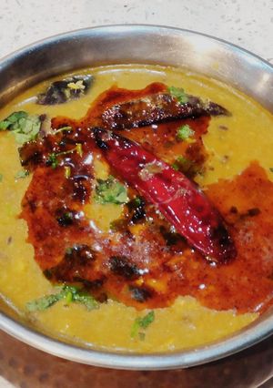A picture of Arhar Dal.