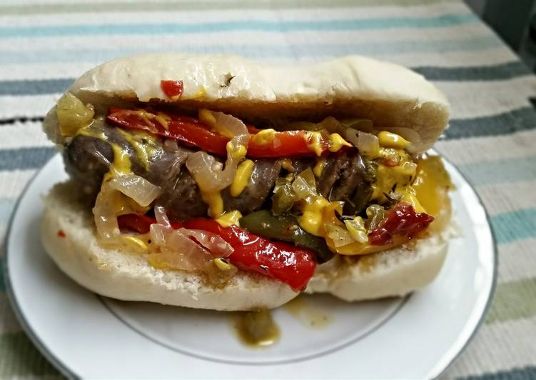 Chicago-style "Sassidge Sangwitch" Chicago-style "Sassidge Sangwitch"