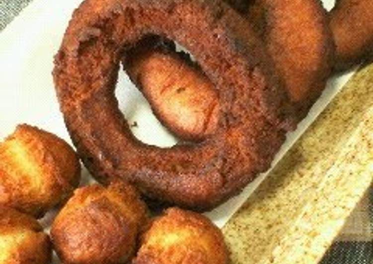 Recipe of Super Quick Homemade Old-Fashioned Donuts Made With Pancake Mix