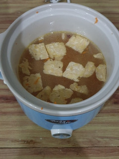 Foto resep MPASI 7 bulan Bubur - Ceker - Wortel - Tempe