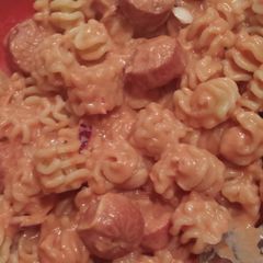 A picture of Cheesy Tomato Pasta Sauce.