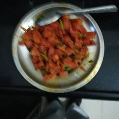 A picture of Gajar sabji.