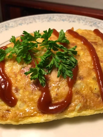 Easy Way Make Omerice (Egg over Rice) the  Makes Drooling Perfect