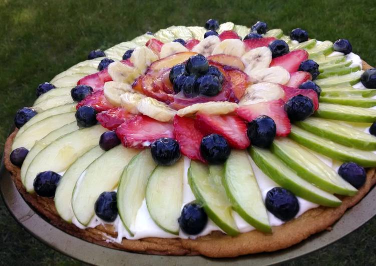 Easiest Way to Make Speedy Fruit Pizza