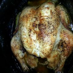 A picture of All Purpose Crockpot Chicken.