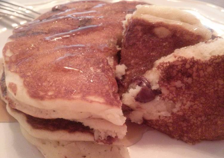 Recipe of Favorite Chocolate banana pancakes (Dahlia&#39;s pancakes)