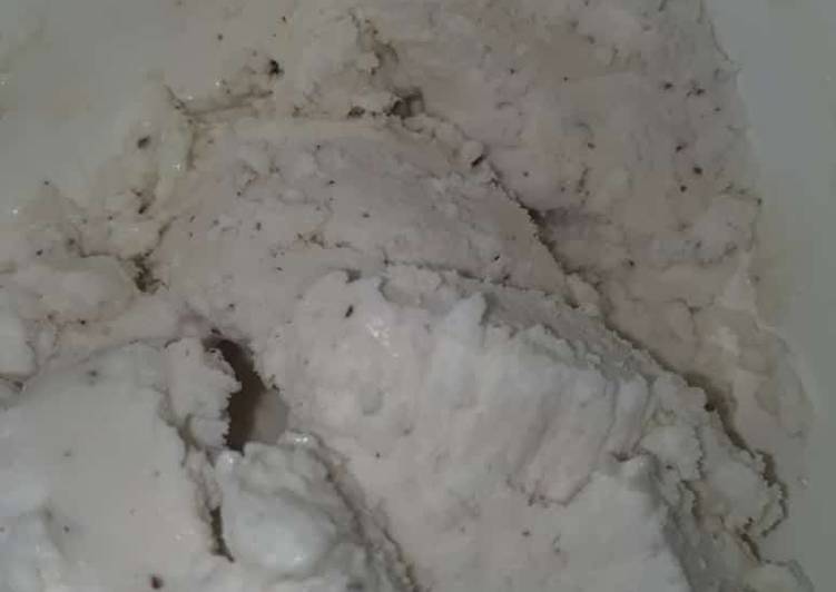 Coconut ice cream Coconut ice cream