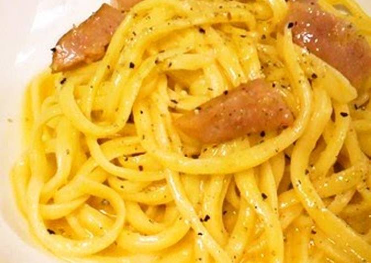 Recipe of Homemade Carbonara