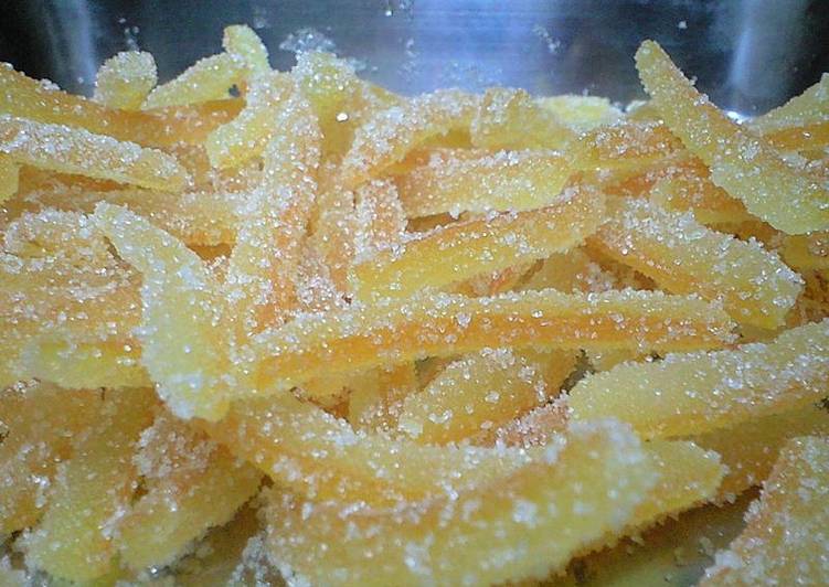 Simple Way to Prepare Any-night-of-the-week Homemade Candied Hassaku Peel