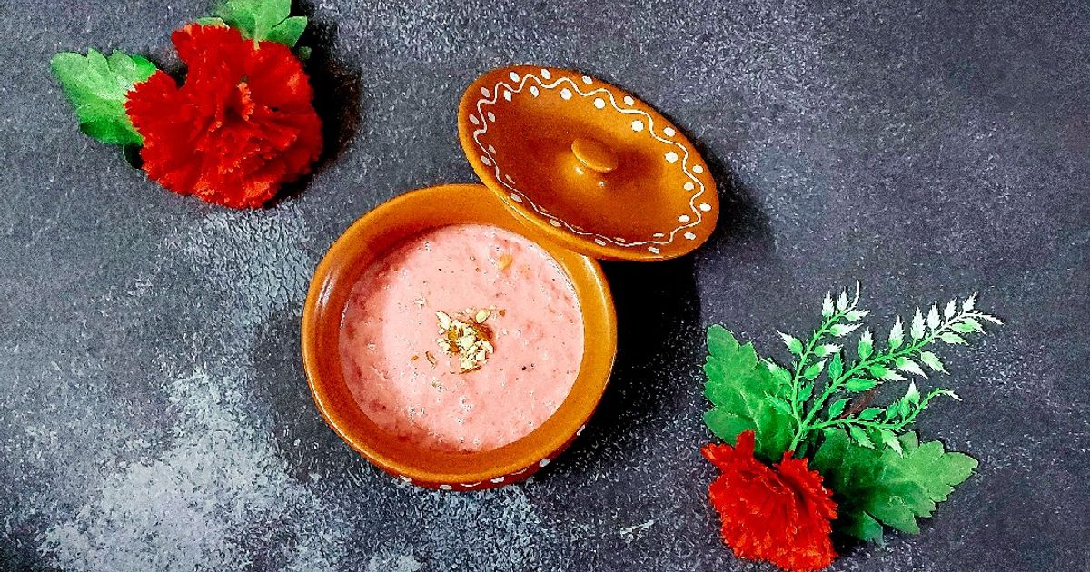 Rose Rabri 🌹🌹 Recipe by Sudeshna Rajib Das - Cookpad