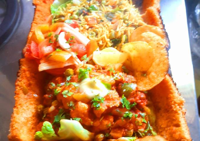 Khada Pav Bhaji Sizzler