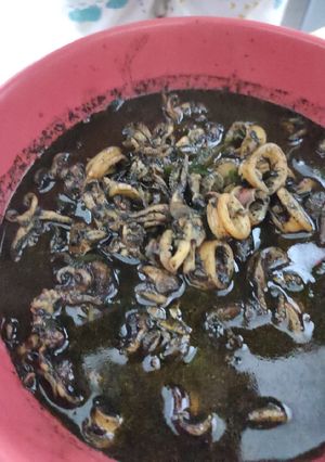 Foto resep Cumi tinta hitam
