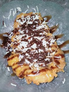 Foto resep Pisang goreng geprek