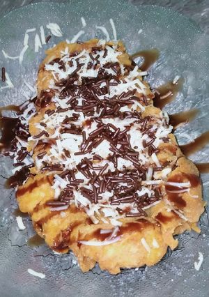 Foto resep Pisang goreng geprek