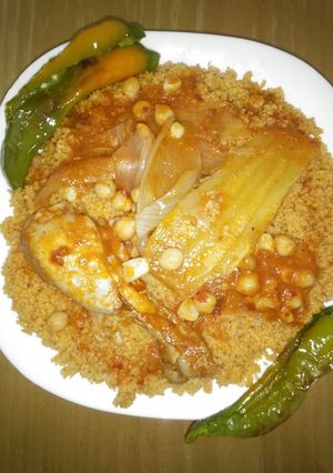 A picture of Chicken Couscous 🐔.