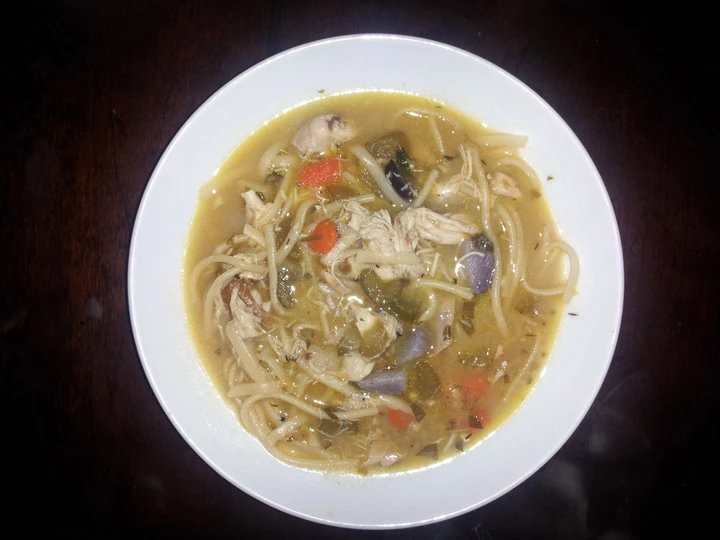 Easy Steps to Make Simple Harvest Chicken Noodle Soup the So Delicious Really delicious