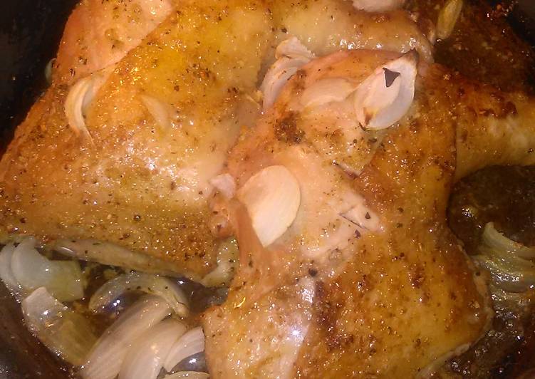 Easiest Way to Make Homemade Roasted chicken leg quarters