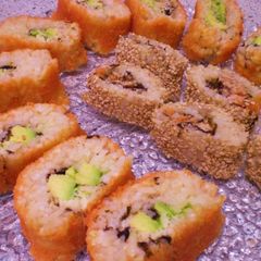 California Rolls (from Switzerland) A picture of California Rolls (from Switzerland).