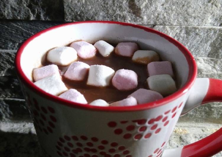 Chocolate quente cremoso