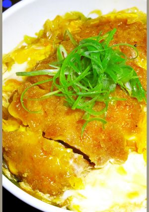 A picture of With Mentsuyu! The Golden Ratio for Fried Pork Cutlet Rice Bowl or Chicken & Egg Rice Bowl!.