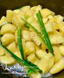 Khoai Mì Vàng Xào Cốt Dừa