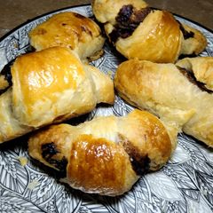 A picture of Crescents Chocolate Rolls.