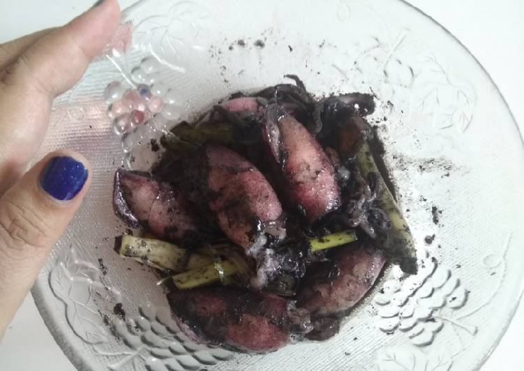 Cumi masak hitam