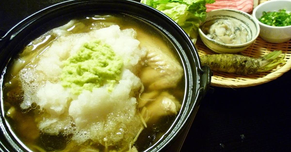 Wasabi Nabe Hot Pot Recipe by cookpad.japan Cookpad