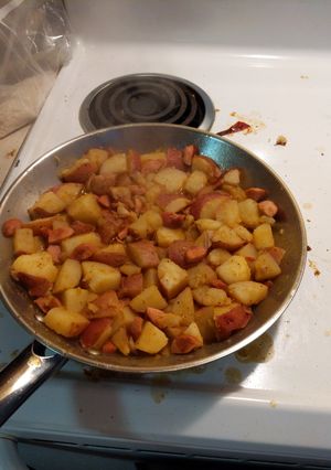A picture of Poor Man's Cajun Potatoes.