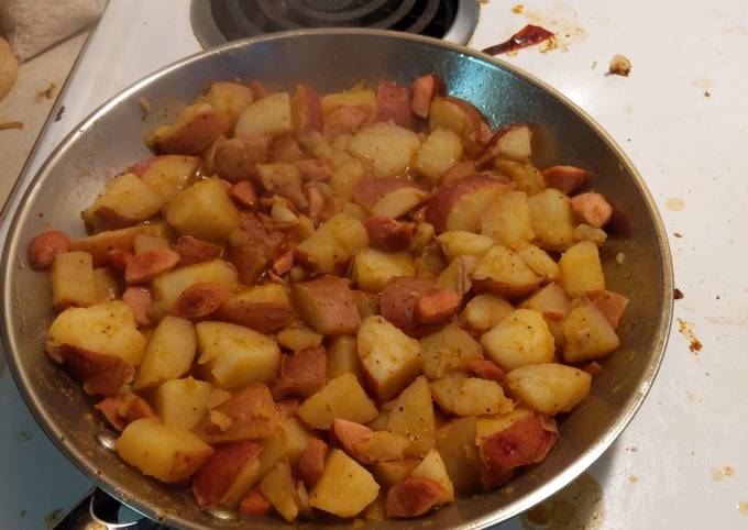 Poor Man's Cajun Potatoes