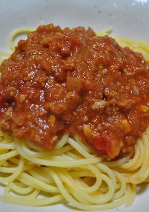 A picture of Homemade Meat Sauce.
