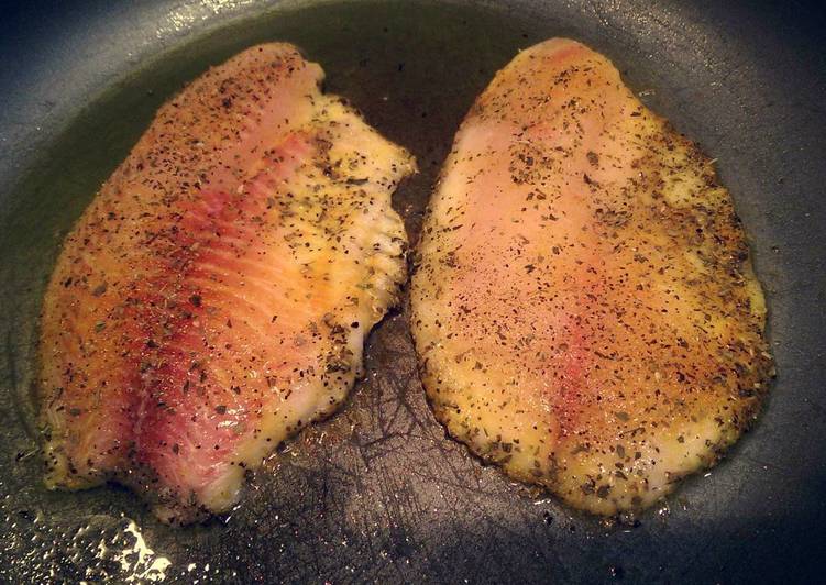 Recipe of Any-night-of-the-week Seared tilapia