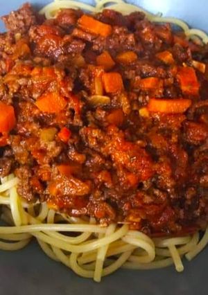 Une photo de Spaghettis bolognaise 🍝
