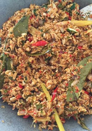 Foto resep Tongkol suwir pedas