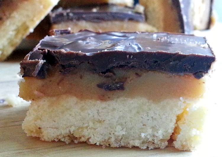 Recipe of Homemade Millionaire shortbread