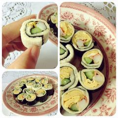 A picture of Easy Sushi Bread Roll.