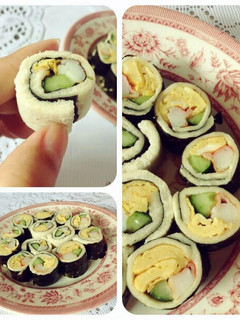 A picture of Easy Sushi Bread Roll.