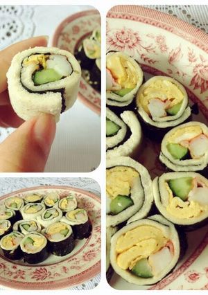 A picture of Easy Sushi Bread Roll.