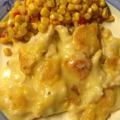 A picture of Easy Chicken Dumpling Casserole.